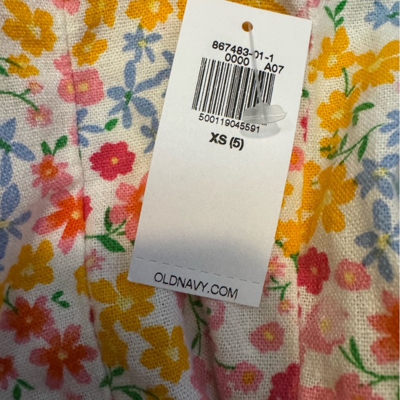 Old Navy Multicolor Floral Top - Picture 5 of 5